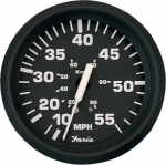Faria 12803 Euro Black Oil Pressure Gauge